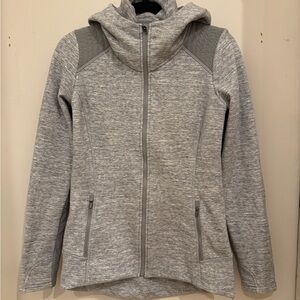 Athleta Women's Gray Hooded Jacket